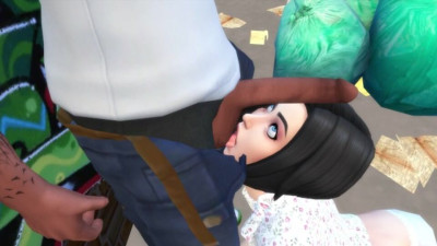 Splendid DDSims's creampie video