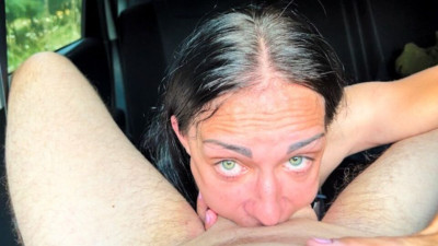 Frintteza's blowjob in car xxx by Verified Amateurs