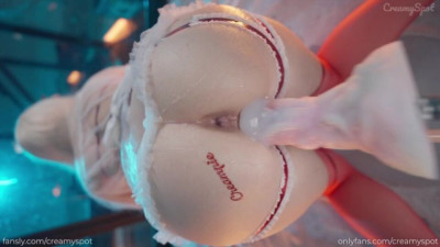 Elite Creamy Spot's toys porn