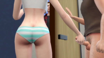 Winsome DDSims's cum in mouth action